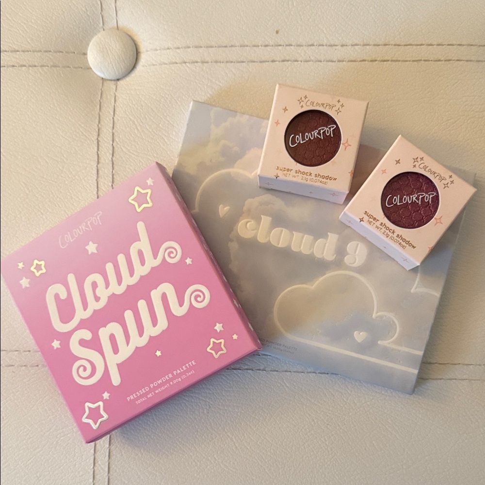 ColourPop Cloud Spun Collection with Pink Hues